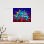 ニューロンつながり ポスター (キッチン)