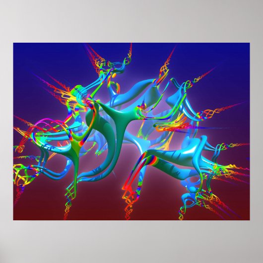 ニューロンつながり ポスター (正面)