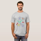 ニューロンとグリア Tシャツ (正面フル)