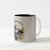 ニューロンのキラー ツートーンマグカップ (正面右)