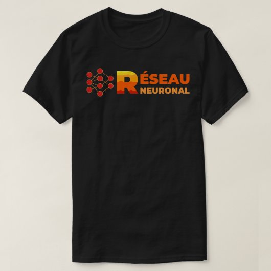 ニューロンの再生 Tシャツ (デザイン正面)