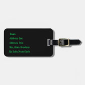 ニューロンシティ荷物タグ ラゲッジタグ (正面横)