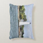 ニューロンドンハーバーライトハウスコネチカット枕 アクセントクッション (正面(垂直))