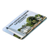 ニューロンドンハーバーライトハウスCTフォトマグネット マグネット (左側)