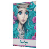 ニューロンドンプリンセス、ターコイズヘア&アイズ クリップボード (左)