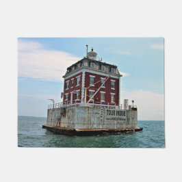 ニューロンドンレッジライトハウスコネティカットドアマット ドアマット