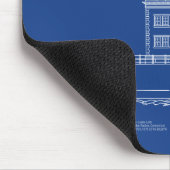 ニューロンドンレッジライトハウス – コネチカット – AD マウスパッド (コーナー)