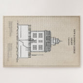 ニューロンドンレッジライトハウス – コネチカット – SBD ジグソーパズル (横)