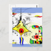 ニューロンハガキ ポストカード (正面/裏面)