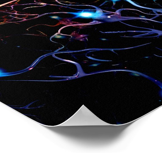 ニューロン ポスター (角)