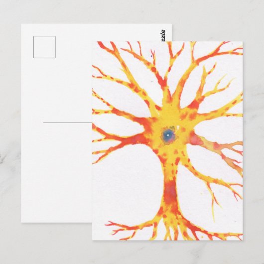 ニューロン ポストカード (正面/裏面)