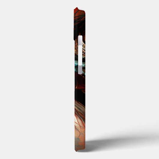 ニューワールドウォリアープリンセスポートレート油水彩 Case-Mate iPhoneケース (裏面 / 左)