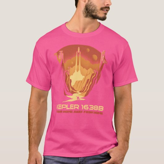 ニューワールド – ケプラー1638B Tシャツ (正面)
