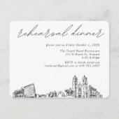 ニューワ結婚ークのリハエレガントーサルディナー エンクロージャーカード (正面)