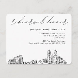 ニューワ結婚ークのリハエレガントーサルディナー エンクロージャーカード