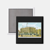 ニューヴェンドームホテルエバンズヴィルインディアナ マグネット (正面/裏面)