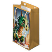 ニュー中国の辰年サンドストーンコースター スモールペーパーバッグ (正面アングル)