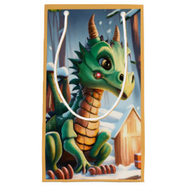 ニュー中国の辰年サンドストーンコースター スモールペーパーバッグ