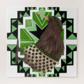 ニュー伝統的ジーランド国鳥 – キウイ鳥 ジグソーパズル (横)