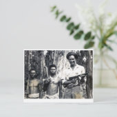 ニュー保護ギニアのランバージャック ポストカード (スタンド正面)