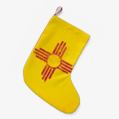 ニュー動揺してメキシコ スモールクリスマスストッキング (正面 (吊り時))