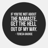 ニュー実在ジャーの主婦テレサジュディス ラウンドシール (正面)