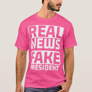 ニュー実在ス偽大統領アンチトランプ Tシャツ
