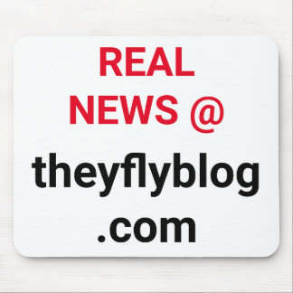 ニュー実在ス@ theyflyblog.com マウスパッド