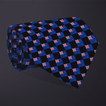 ニュー市松模様にジーランド国旗のパターン