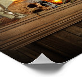 ニュー幽霊のよく出るオーリンズブードゥースピリチュアル祭壇 ポスター (角)