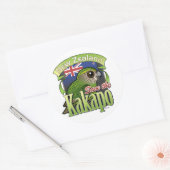 ニュー救ジーランドカカポ ラウンドシール (封筒)