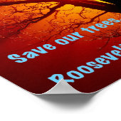 ニュー救ヨーク・シティのルーズベルト島 ポスター (角)