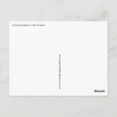 ニュー春の牧草地 ポストカード (裏面)