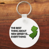 ニュー最高のジャージーは…全てだ！ キーホルダー (正面)