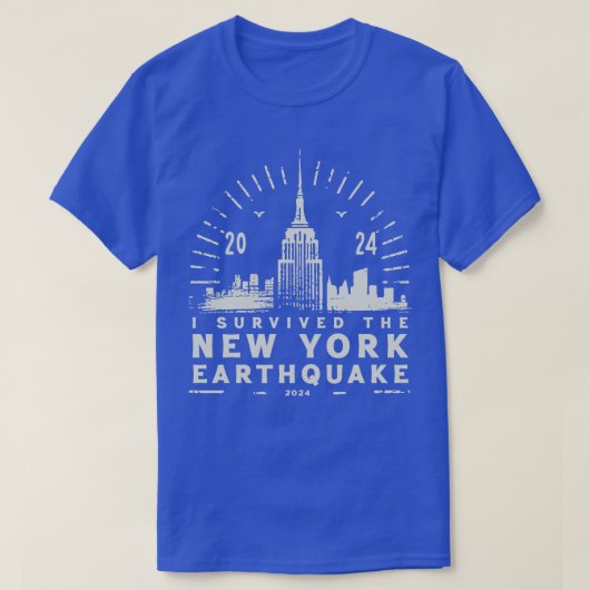 ニュー生き延びヨーク地震Tシャツ1 Tシャツ (デザイン正面)
