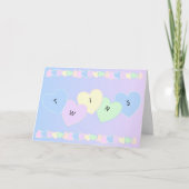 ニュー生まれベビーツインズカード カード (正面)