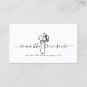 ニュー生まれベビードゥラ妊娠コーチ 名刺 (正面)