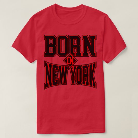 ニュー生まれヨークで Tシャツ (デザイン正面)