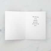 ニュー祖母おめでとう カード (内部)