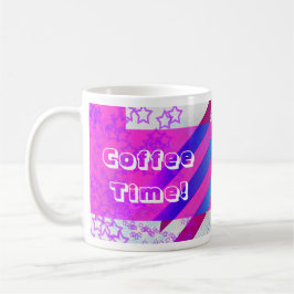 ニュー素晴らしウェーブネオンおもしろいデザイン コーヒーマグカップ