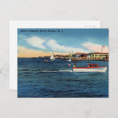 ニュー素晴らしジャージー州のChannel、Stone Harbor ポストカード (正面/裏面)