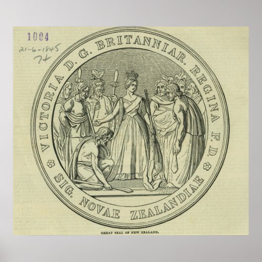 ニュー素晴らしジーランドの印 ポスター (正面)