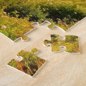 ニュー素晴らしジーランドの夕日 ジグソーパズル (側面)