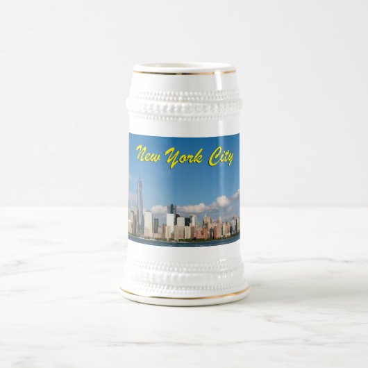 ニュー素晴らしヨークシティUSA ビールジョッキ (中央)