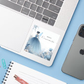 ニュー自然ツリーウィッチエンチャントフォレストキンセアニェラ シール (ノートパソコンとiPhone)