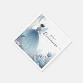 ニュー自然ツリーウィッチエンチャントフォレストキンセアニェラ スタンダードカクテルナプキン (角)