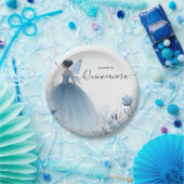 ニュー自然ツリーウィッチエンチャントフォレストキンセアニェラ ペーパープレート (パーティー)