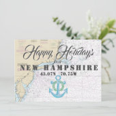 ニュー航海のハンプシャーからハッピーホリデイズ シーズンカード (スタンド正面)