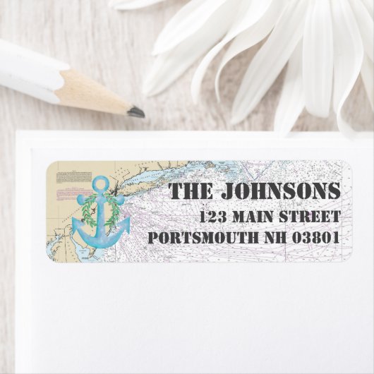 ニュー航海のハンプシャーからハッピーホリデイズ ラベル (インサイチュ)