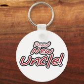 ニュー誇りを持ったアンクルレッド&ブラック文字 キーホルダー (正面)